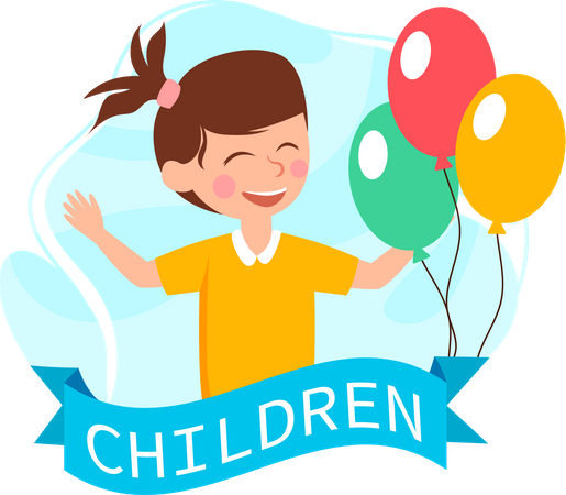 World Children's Day  Illustration