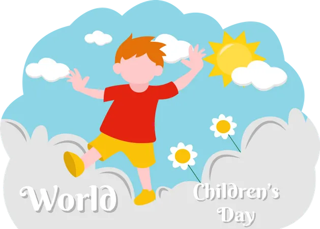 World Children's Day  Illustration