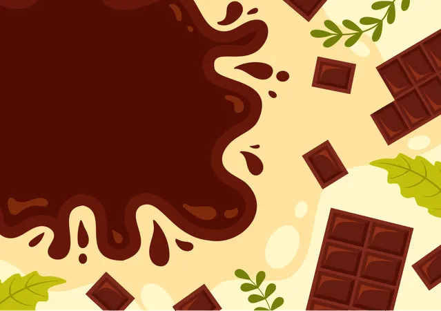 World Chocolate Day  イラスト