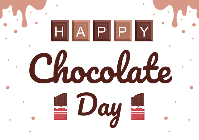 World Chocolate Day Illustration