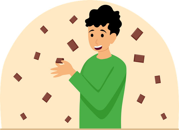 World Chocolate Day  Illustration