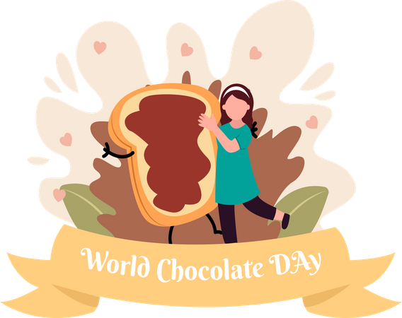 World Chocolate Day  Illustration