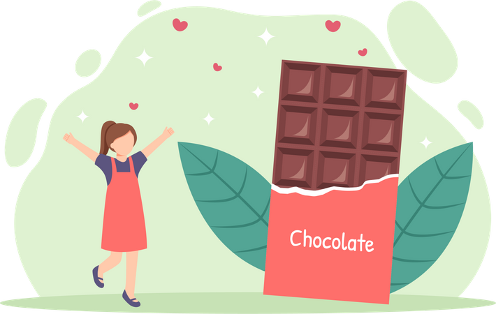 World Chocolate Day  Illustration