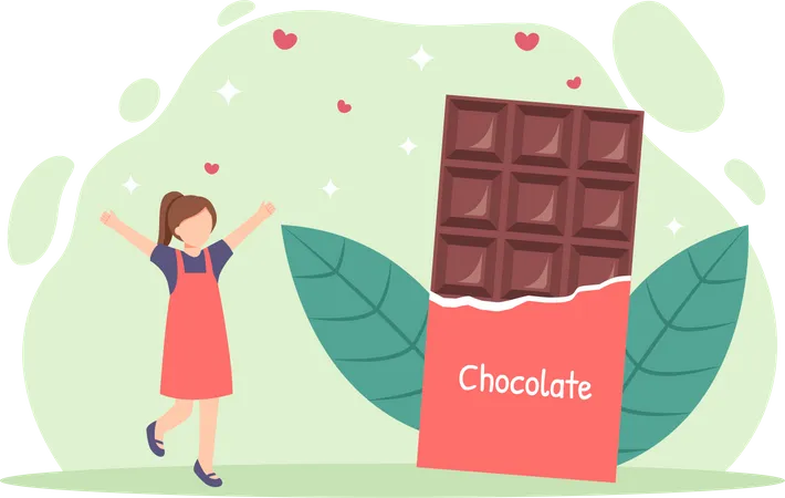 World Chocolate Day  Illustration