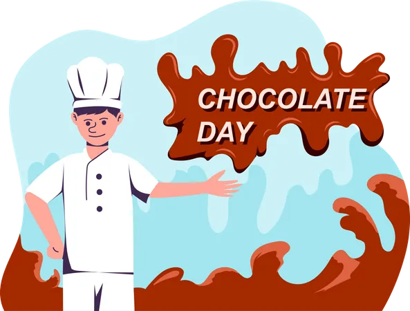 World Chocolate Day  Illustration