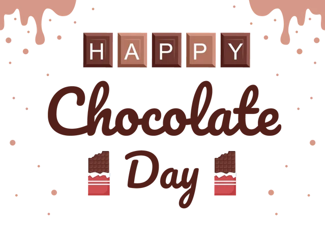 World Chocolate Day  Illustration