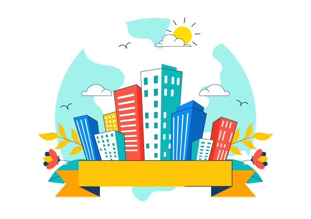 World Cities Day  Illustration