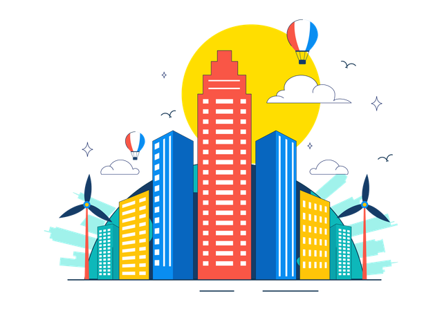 World Cities Day  Illustration