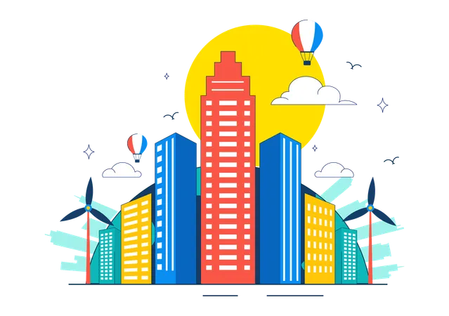 World Cities Day  Illustration