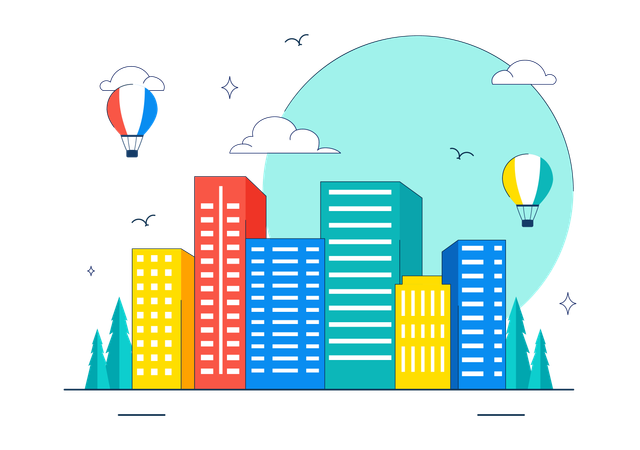 World Cities Day  Illustration