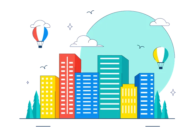 World Cities Day  Illustration