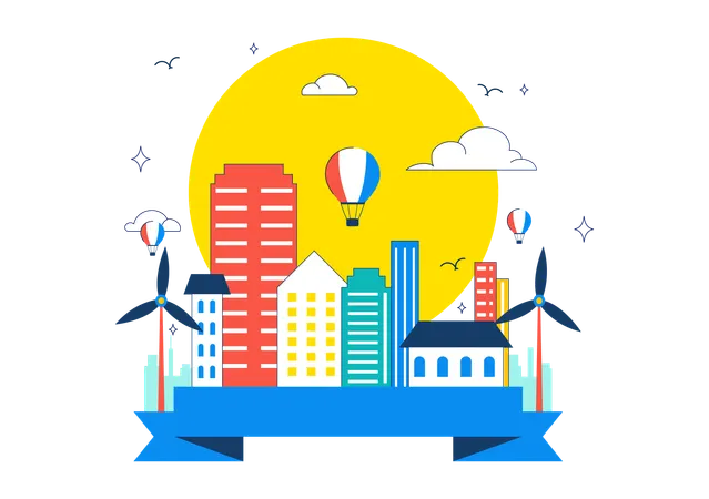 World Cities Day  Illustration