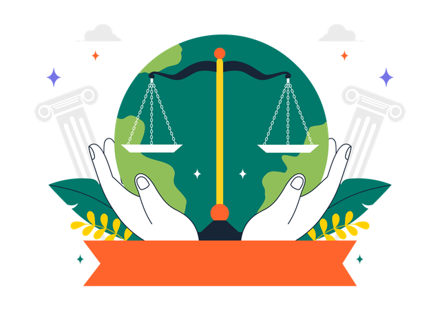 World Day for International Justice  Illustration