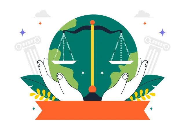 World Day for International Justice  Illustration