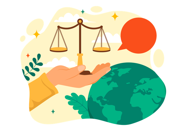 World Day of Social Justice  Illustration