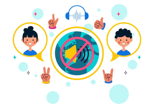 World Day of the Deaf  Illustration