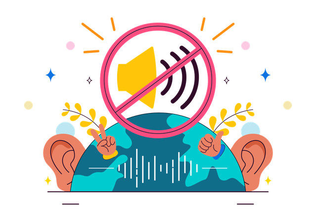 World Day of the Deaf  Illustration