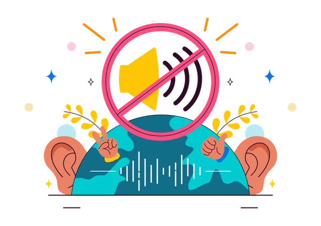 World Day of the Deaf  Illustration