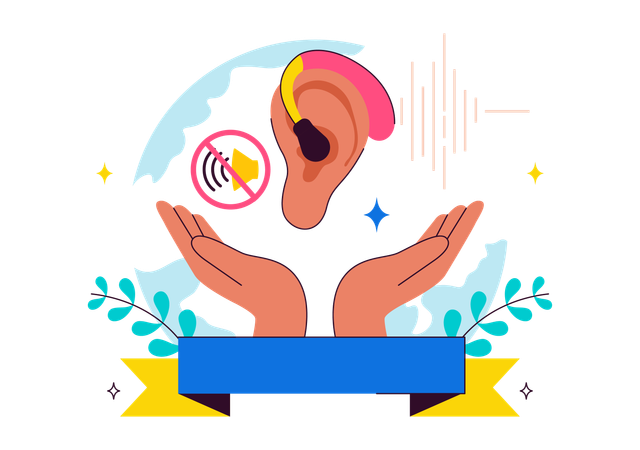 World Day of the Deaf  Illustration