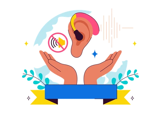 World Day of the Deaf  Illustration