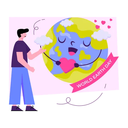 World Earth Day Illustration