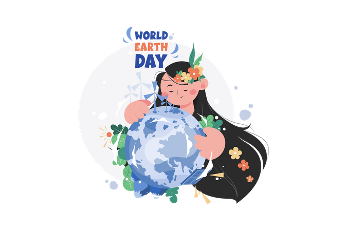 World Earth Day  Illustration