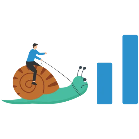 World economic slow down due to COVID-19 Coronavirus pandemic  Illustration