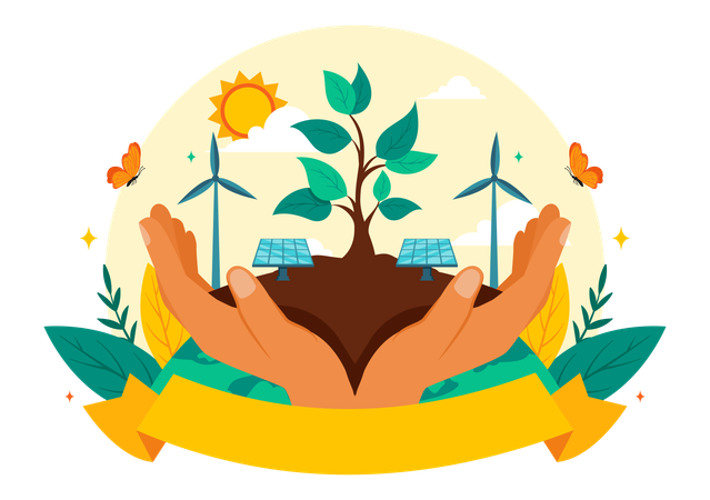 World Energy Conservation Day  Illustration