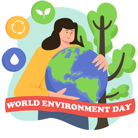 World Environment Day  일러스트레이션