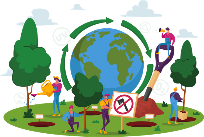 World Environment Day  Illustration