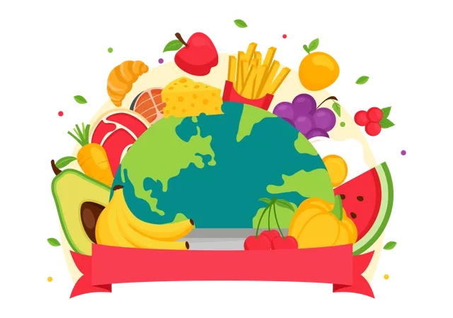 World Food Day  Illustration