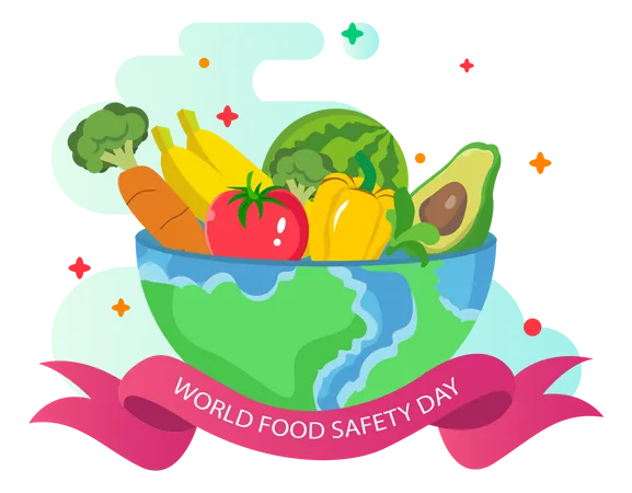 World Food Safety  Illustration