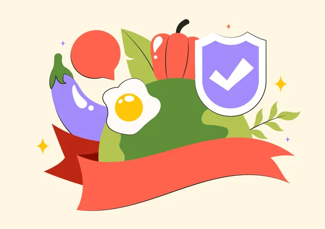 World Food Safety Day  Illustration