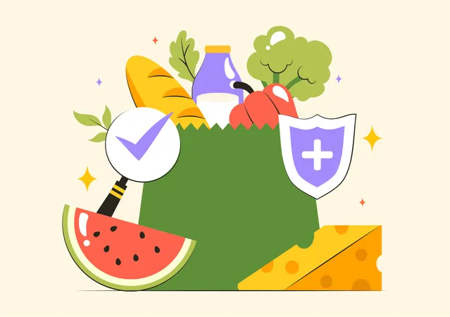 World Food Safety Day  Illustration