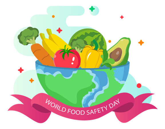 World Food Safety  Illustration