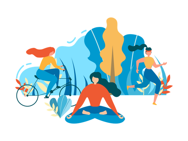 World Health Day  Illustration