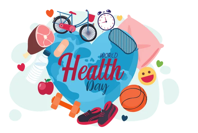 World Health Day  Illustration