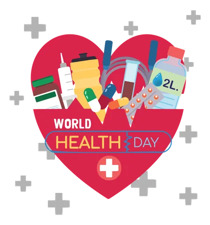 World Health Day  Illustration