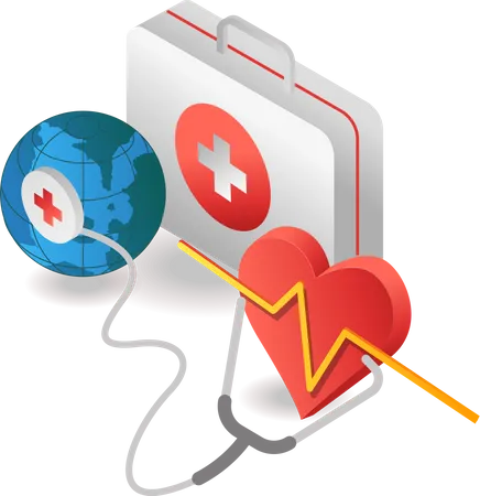 World health service  Illustration