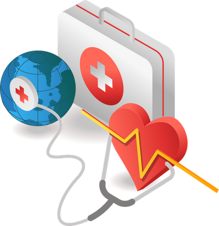 World health service  Illustration