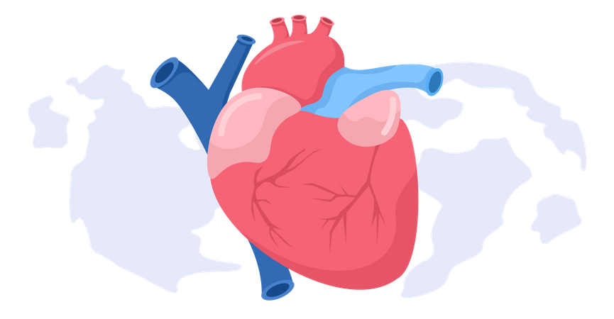World Heart Day Illustration