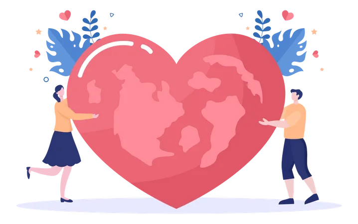 World Heart Day  Illustration