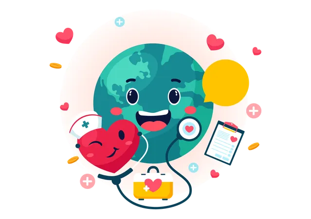 World Heart Day  Illustration