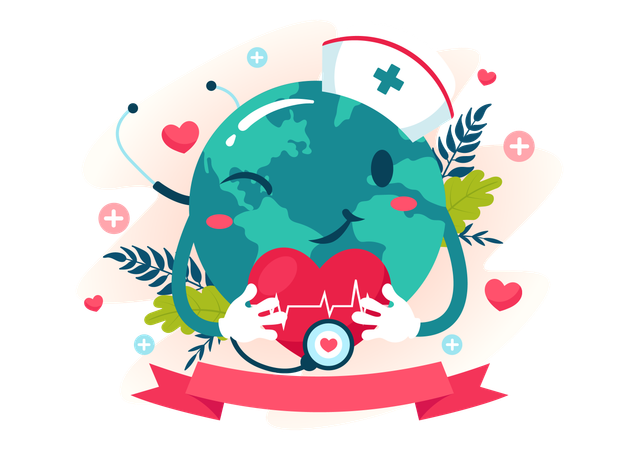 World Heart Day  Illustration