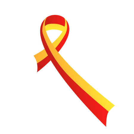 World hepatitis day ribbon  Illustration