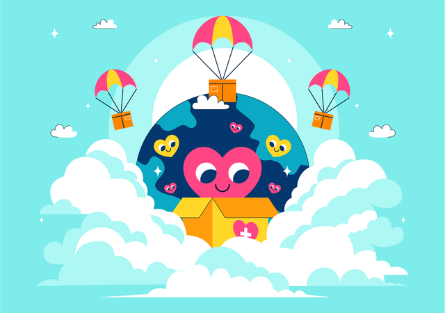 World Humanitarian Day  Illustration