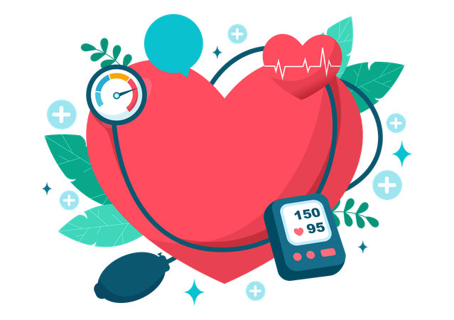 World hypertension day  Illustration