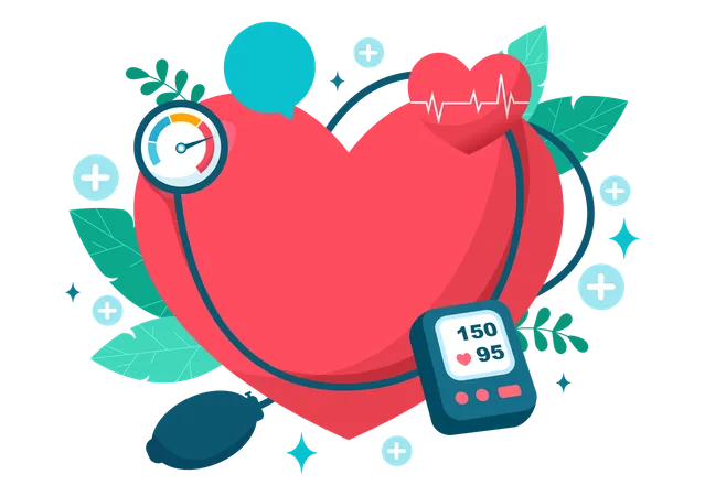 World hypertension day  Illustration