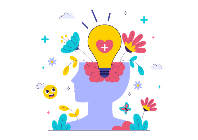 World Mental Health Day  Illustration
