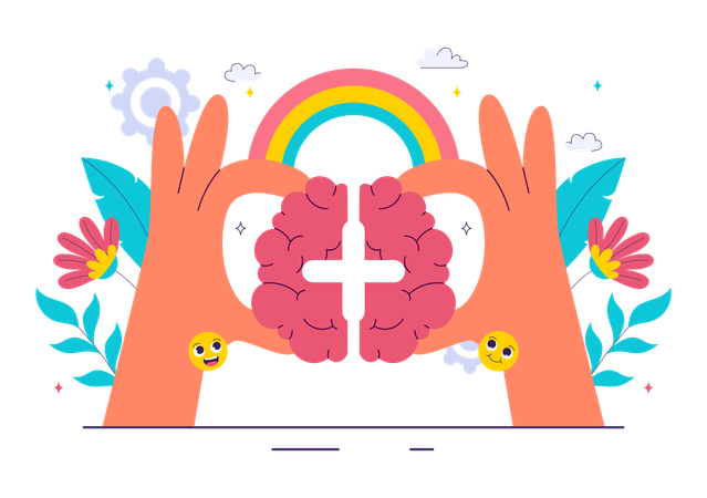 World Mental Health Day  Illustration